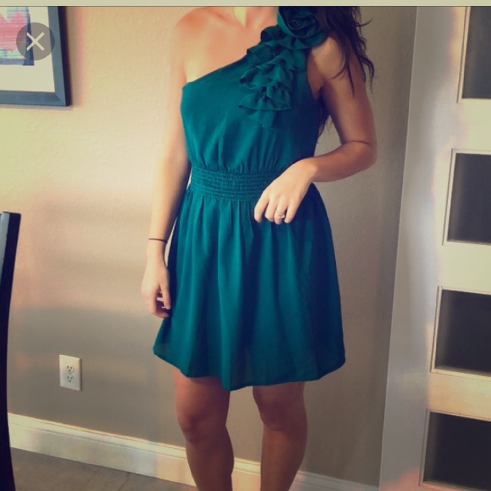 Forever 21 green dress